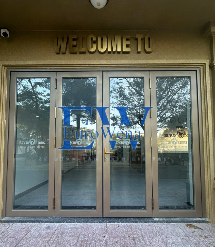 Cửa Nhôm Mở 2 Chiều 6 Cánh Cao Cấp EUROWENA